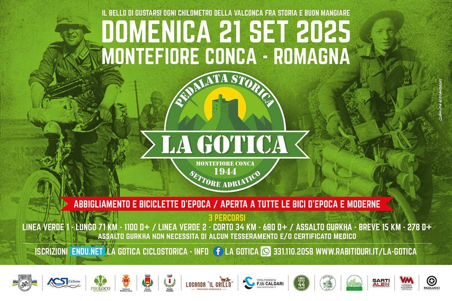 La Gotica ciclostorica – Montefiore Conca