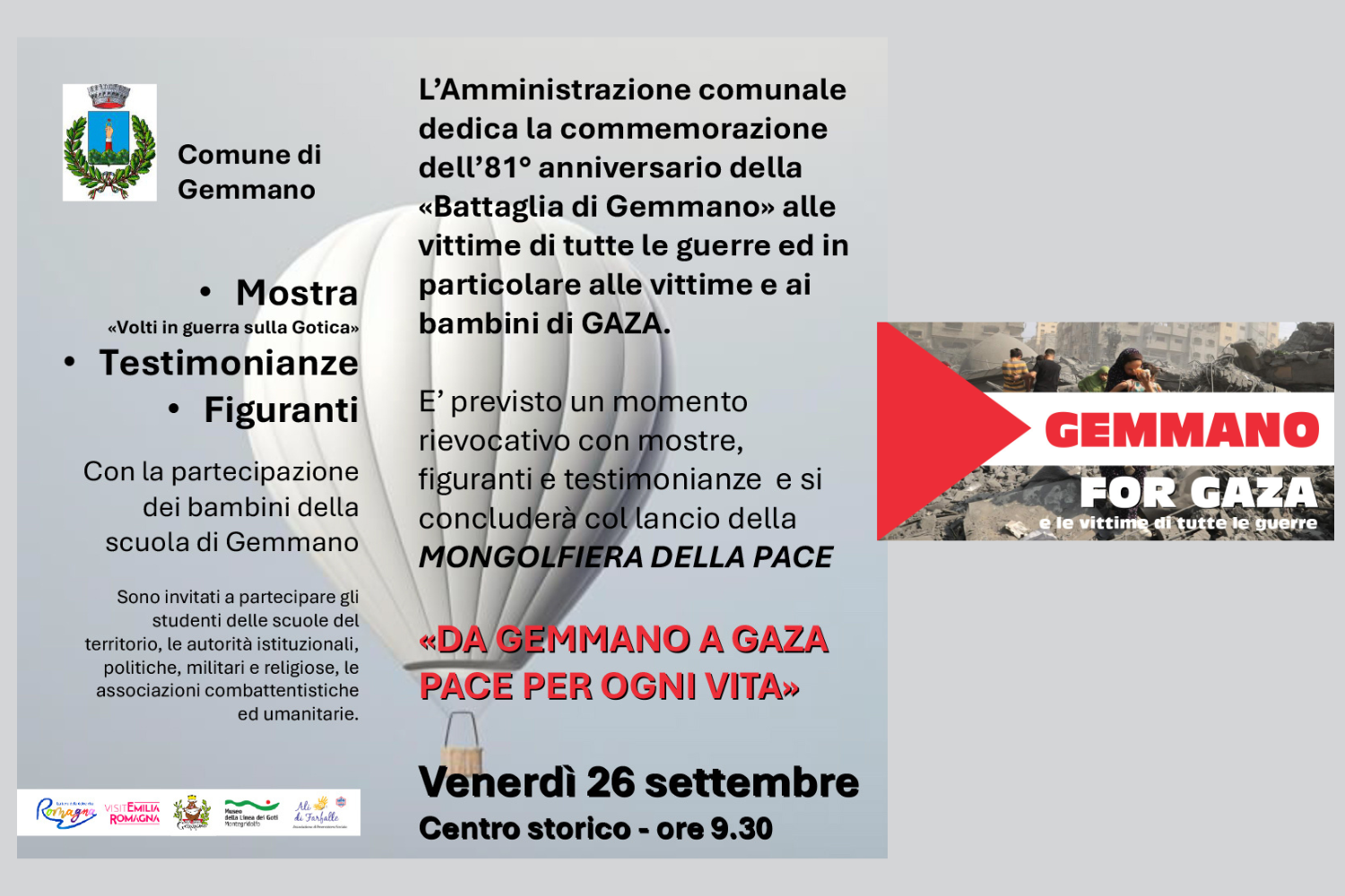 Commemorazione dell’81° Anniversario della Battaglia di Gemmano