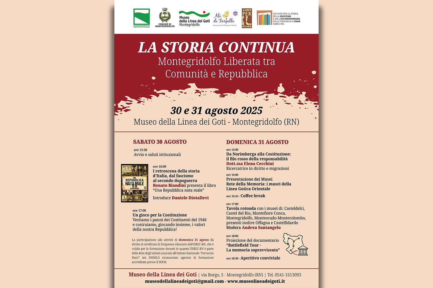 La Storia continua – Montegridolfo Liberata tra Comunità e Repubblica