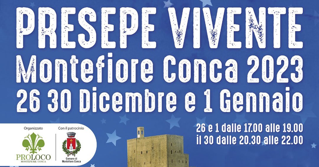 Montefiore Conca – Presepe Vivente
