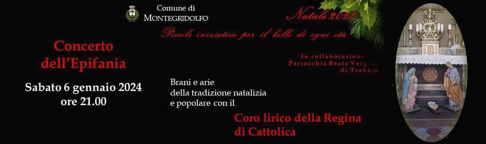 Montegridolfo – Concerto dell’Epifania 2024