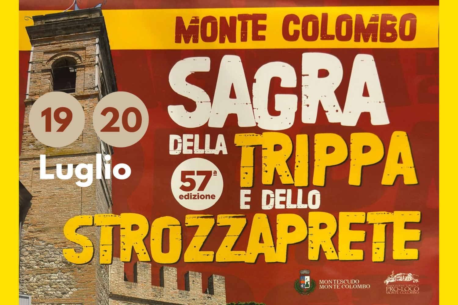 Sagra della Trippa e dello Strozzaprete 2025 – Monte Colombo
