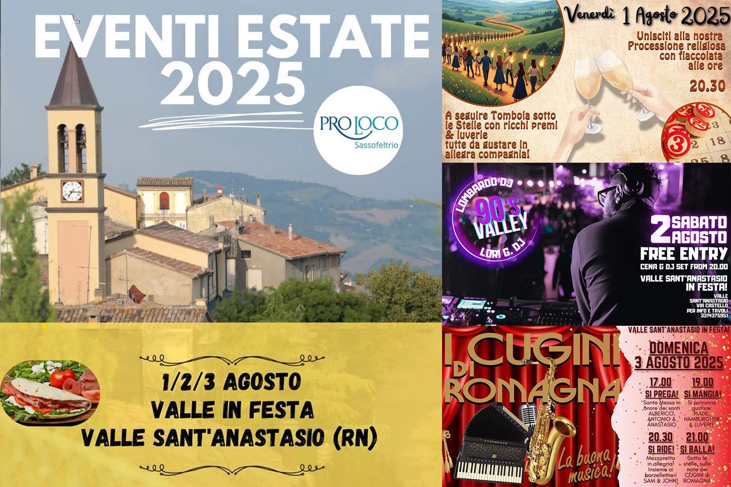 Valle Sant’Anastasio in Festa – Sassofeltrio